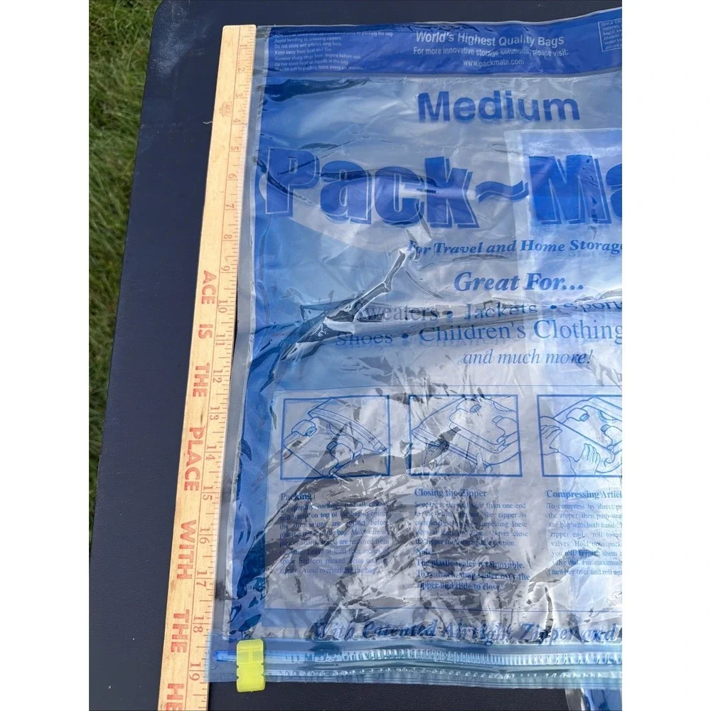Packmate Travel Roll Storage Bag BRAND NEW 14.5x19 Size Medium Lot Of 4